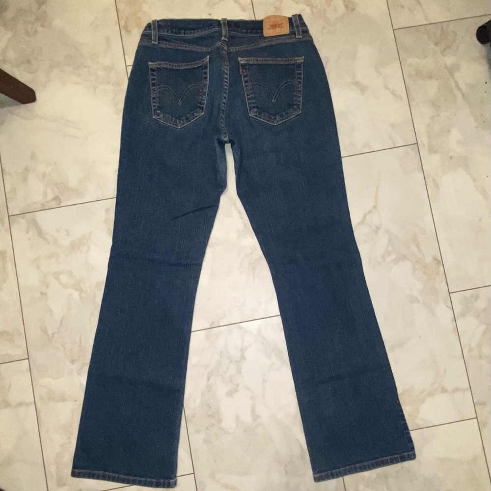 Vintage Levi’s Curvy Cut Jeans - Size 9 M - Medium Wash Bootcut Denim - 28”X30” - Picture 8 of 14